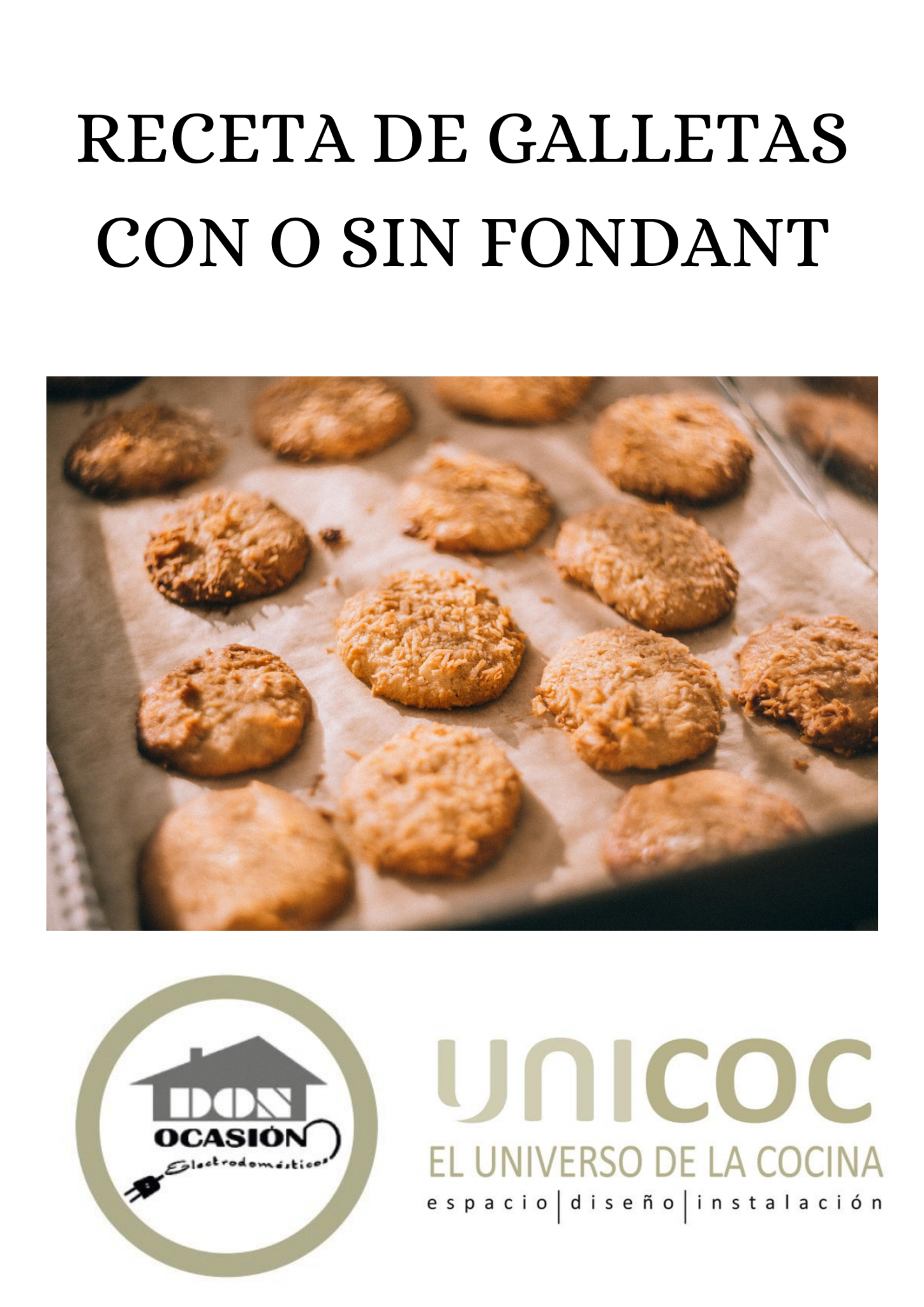 RECETA DE GALLETAS en EL UNIVERSO DE LA COCINA